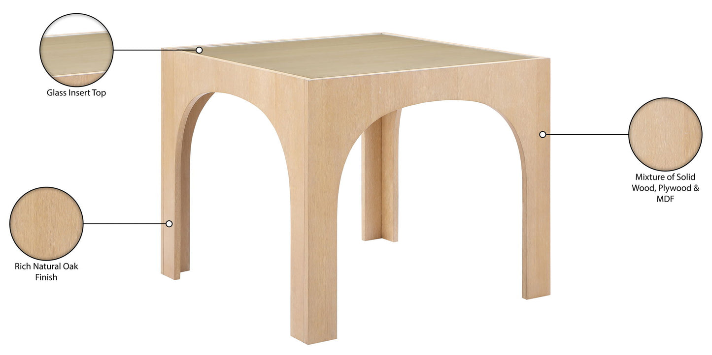 Waldorf - Tempered Glass Top Table