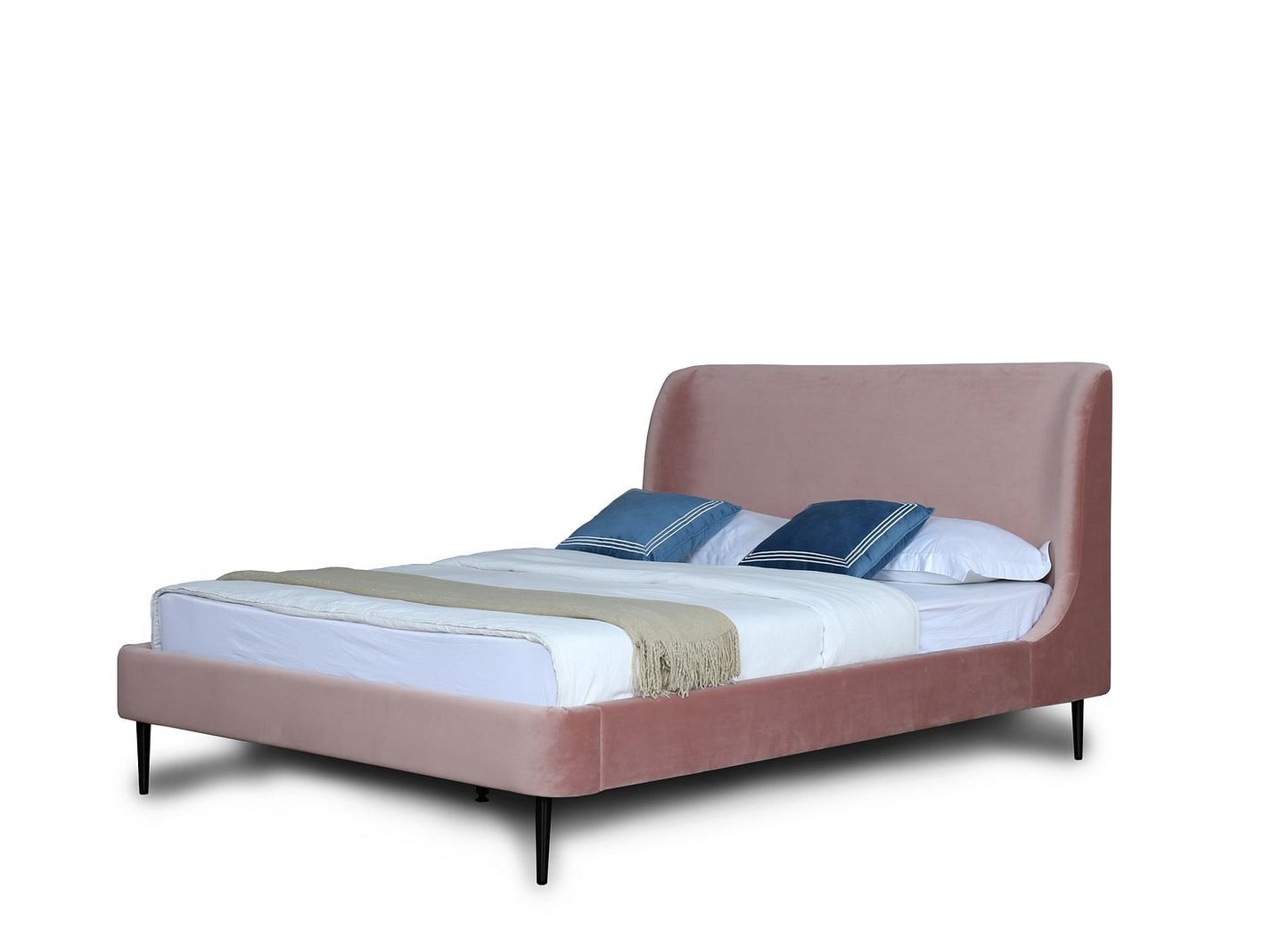 Manhattan Heather - Bed With Black Legs