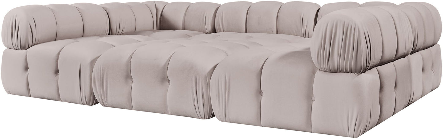 Orin - Velvet 6 Piece Modular Sectional