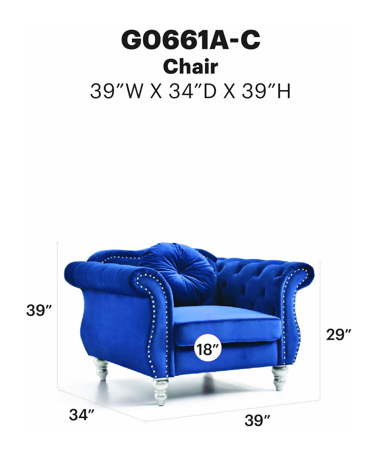 Glory Furniture - Hollywood - Chair