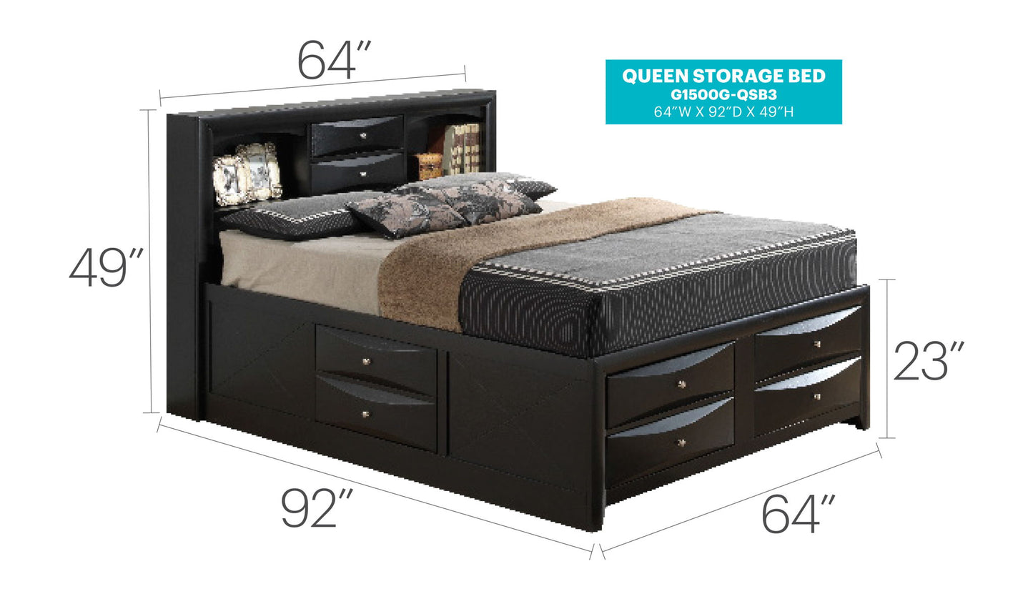 Glory Furniture - Marilla - Storage Bed