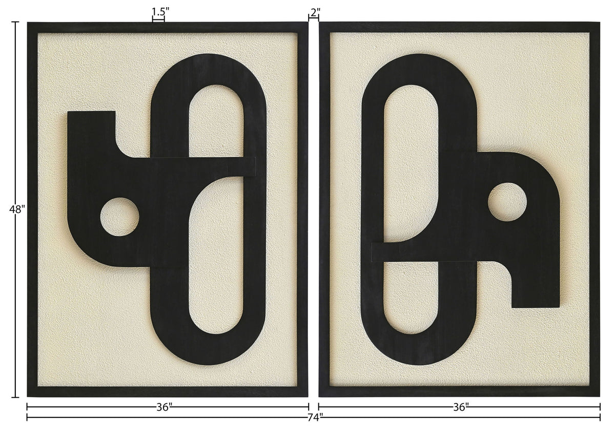Arid - 74" x 48"  Piece Wall Art