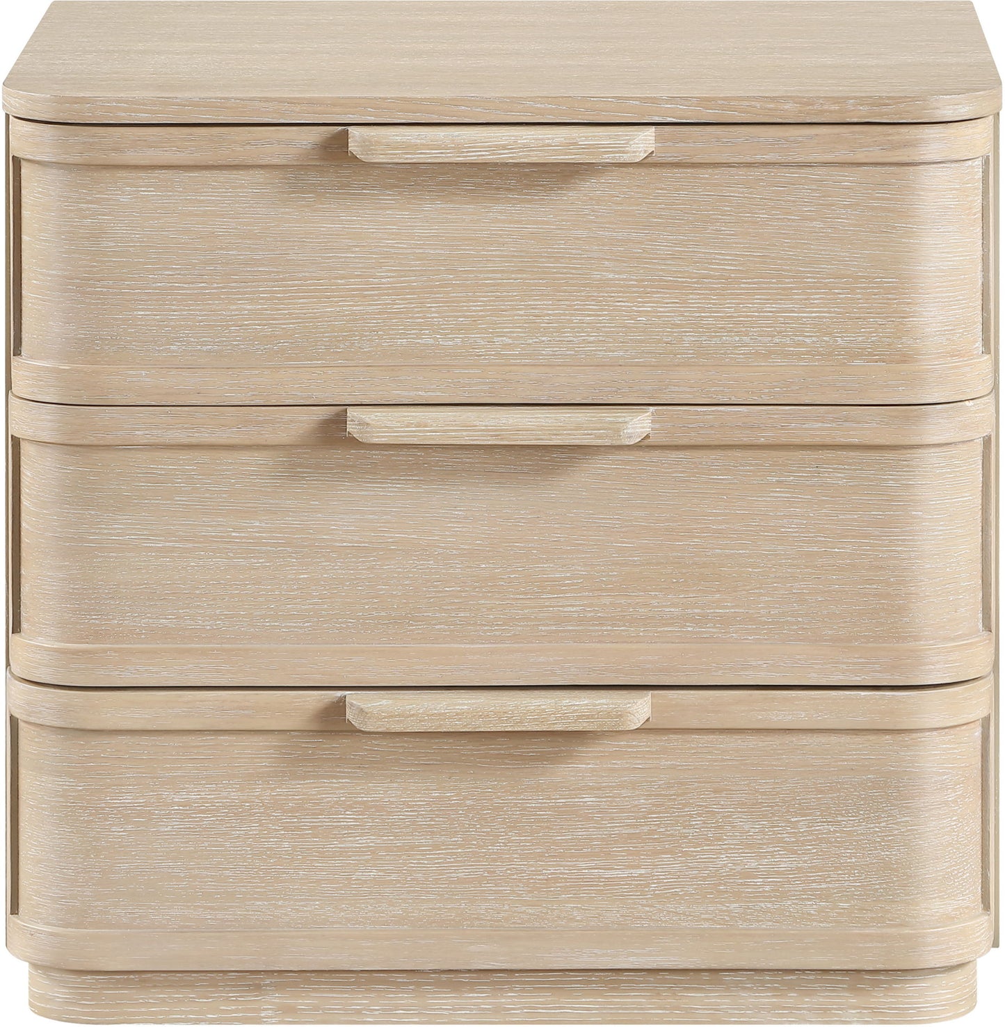 Tiberio - Oak Veneer And Solid Wood Nightstand