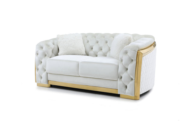 Lexi - Loveseat - Ivory