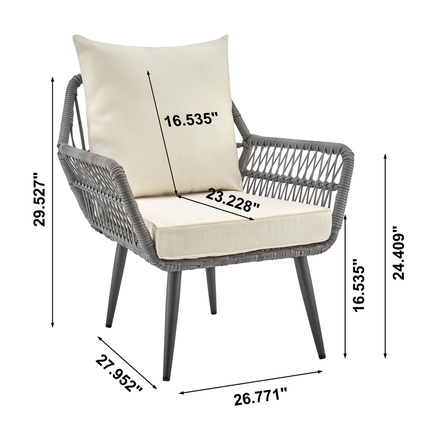 Manhattan Cannes - 3-Piece Conversation Set