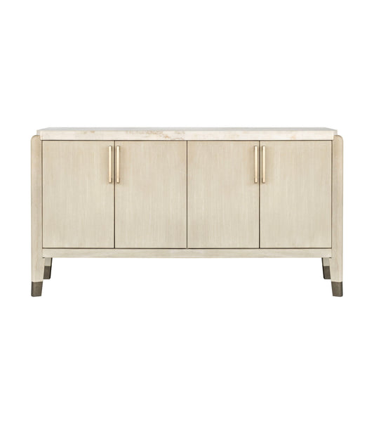 Gavin - Server - Driftwood Oak / White Marble