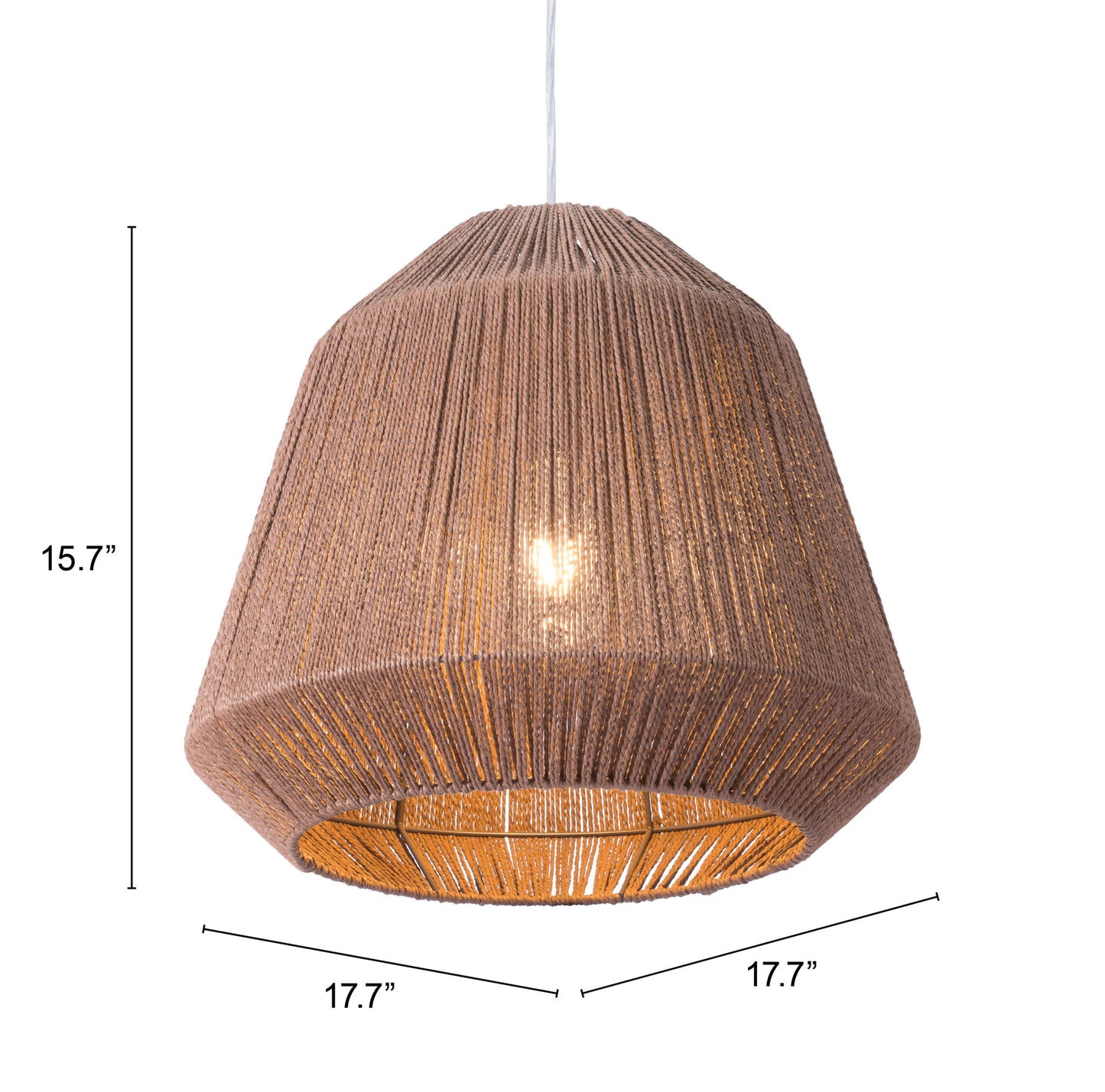 Impala - Ceiling Lamp - Brown