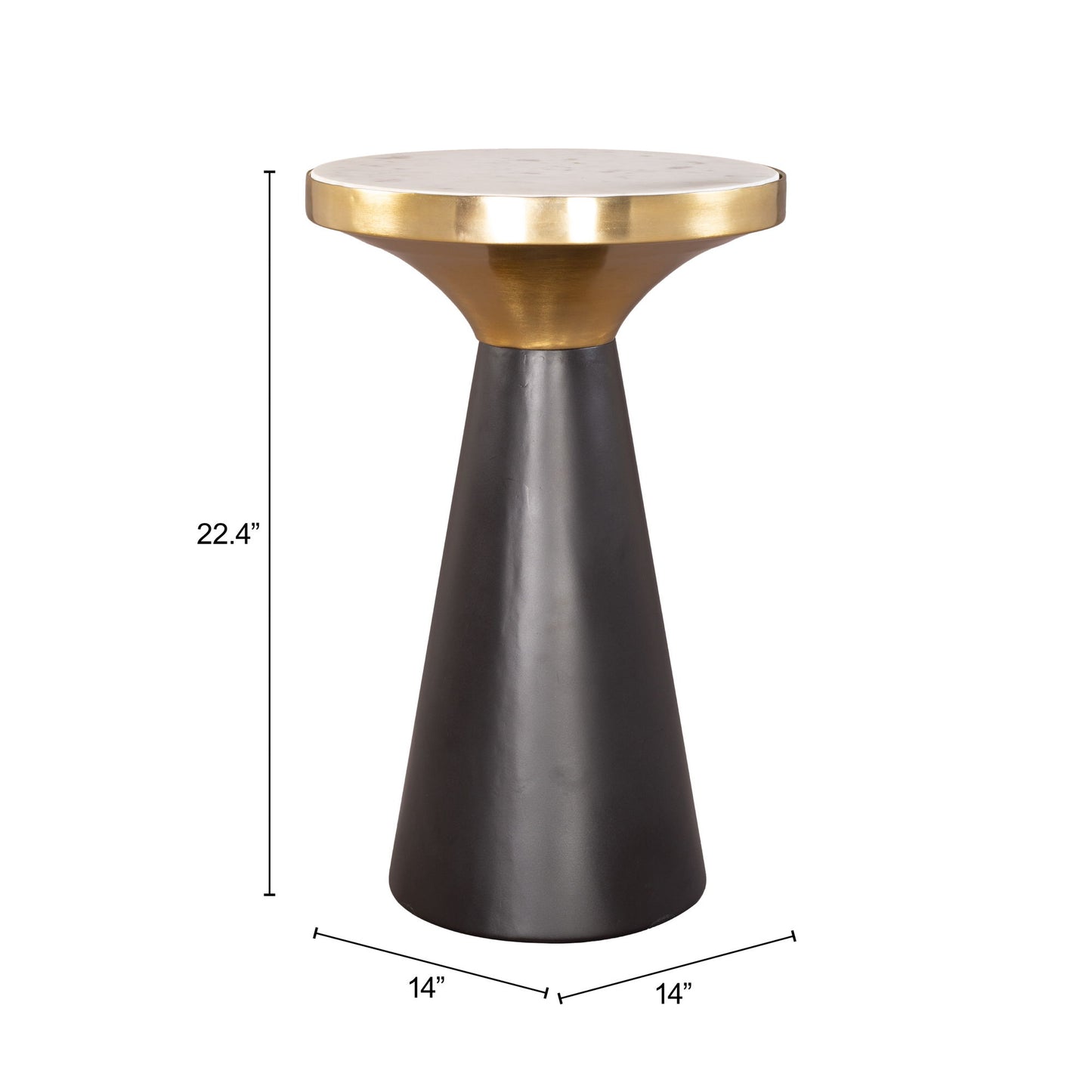 Obsidian - Accent Table - Multicolor