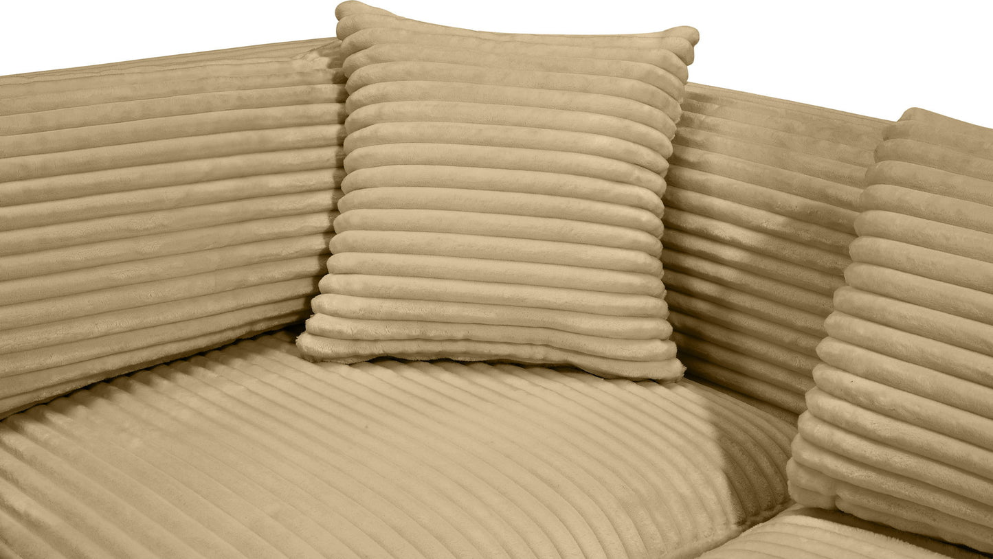 Shaggy - 6 Piece Modular U-Shaped Sectional