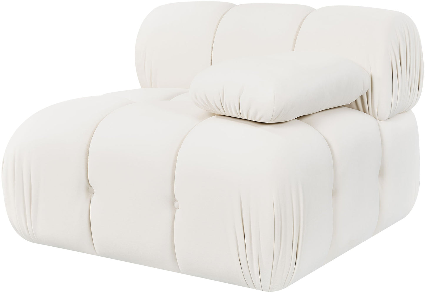 Orin - Velvet Performance Fabric Upholstered Modular Chair