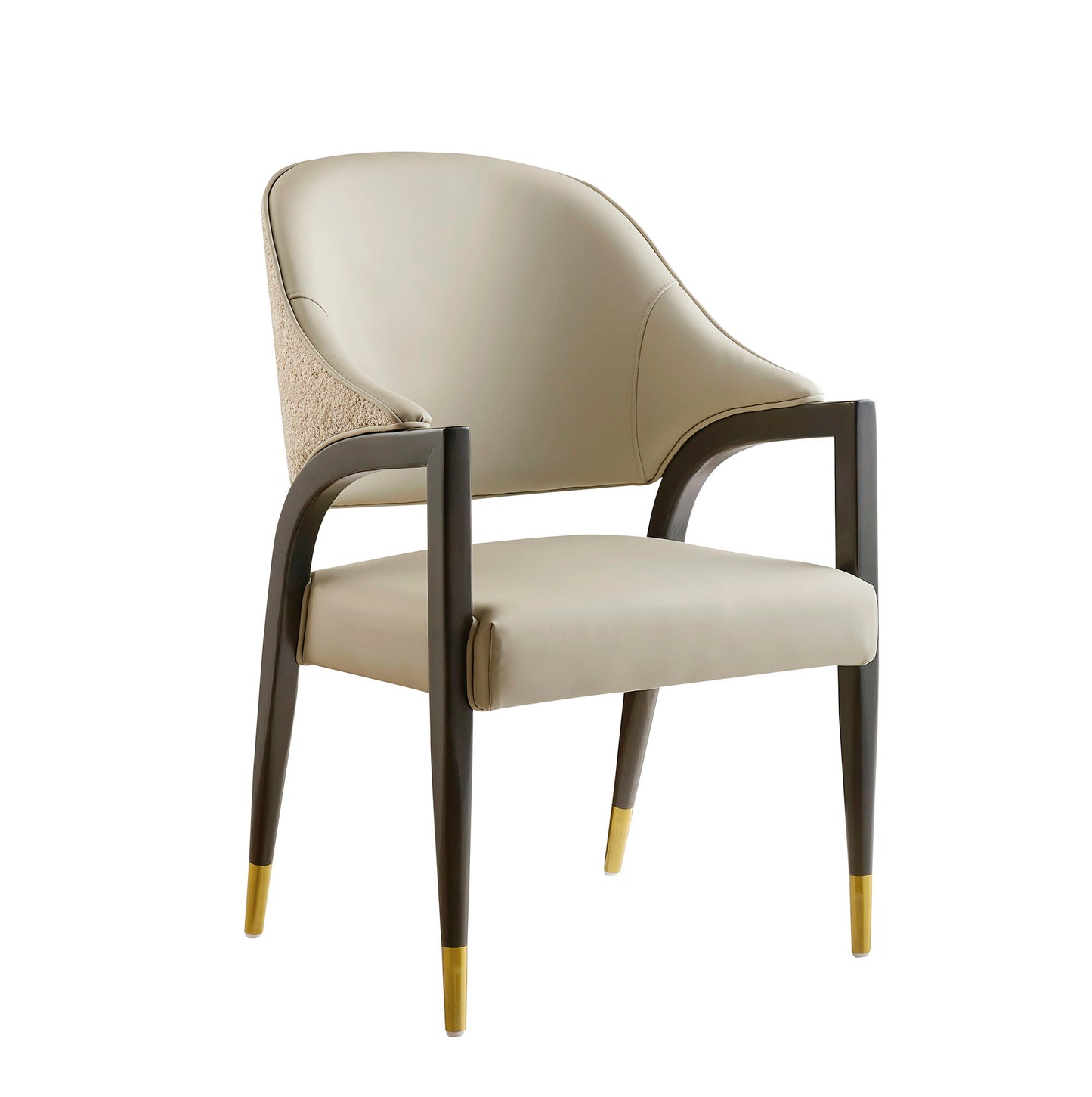 Manhattan Collette - Wood Upholstered Armchair