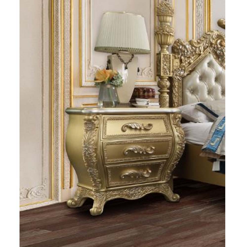 Cabriole - Nightstand - Gold