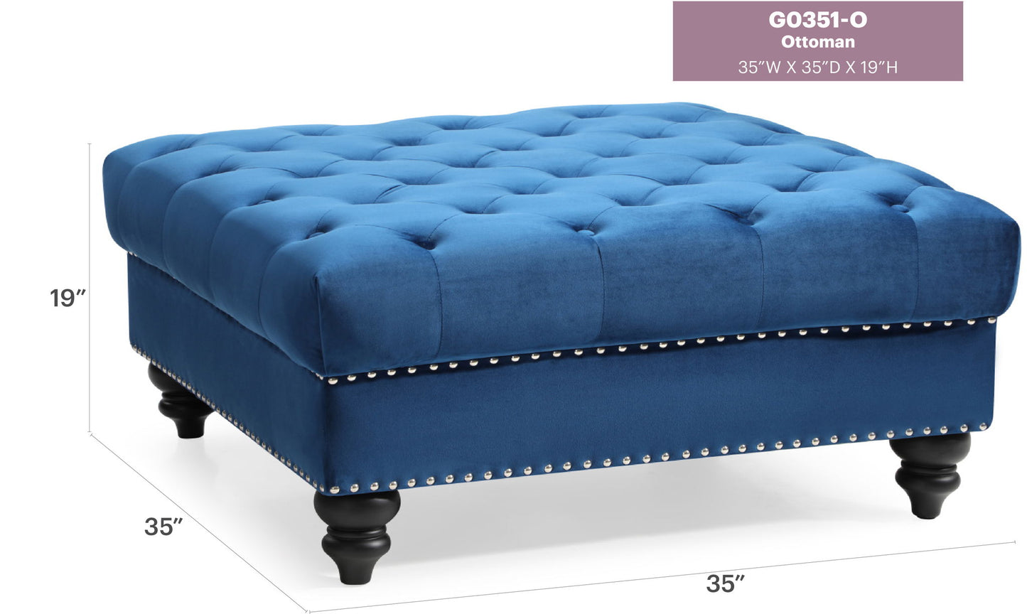Glory Furniture - Nola - Ottoman