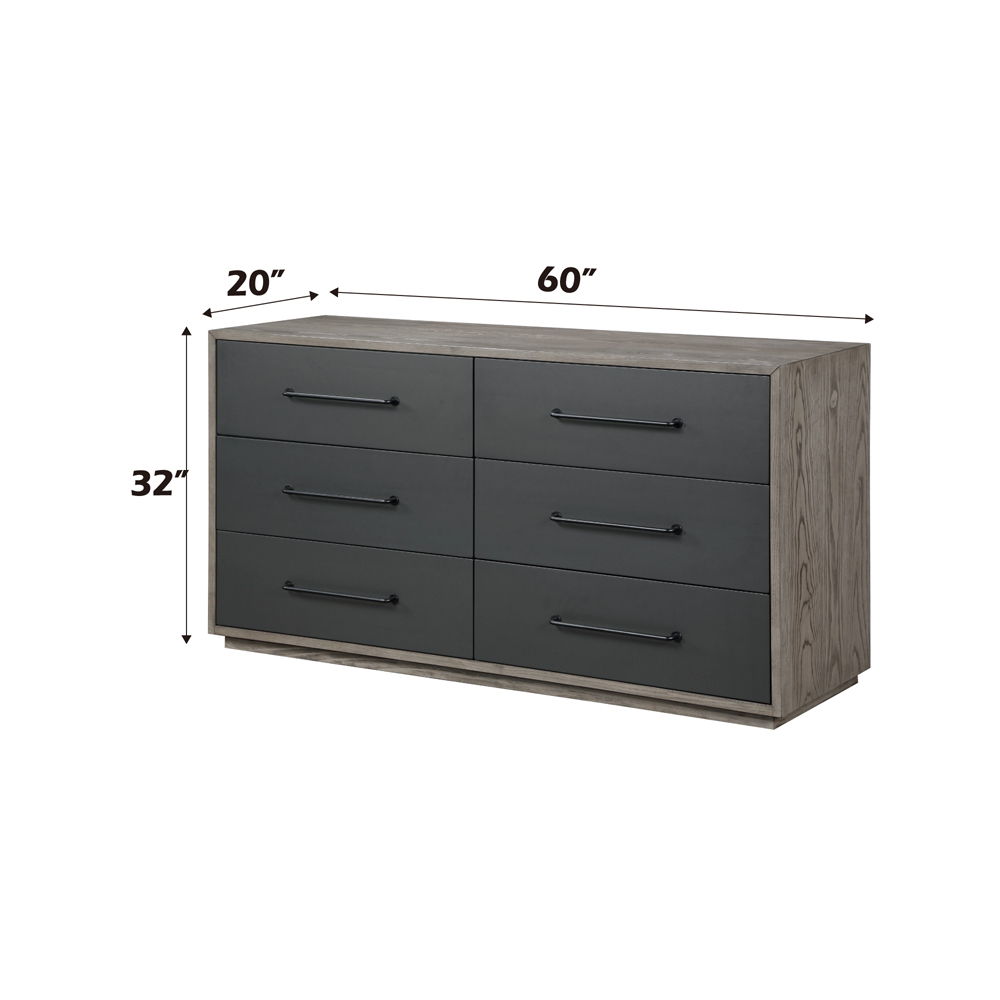 Estevon - Dresser - Gray Oak