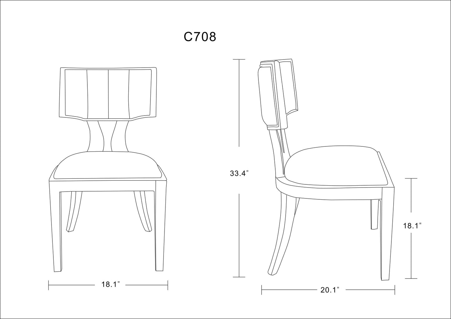Manhattan Pulitzer - Dining Chair (Set of 2)
