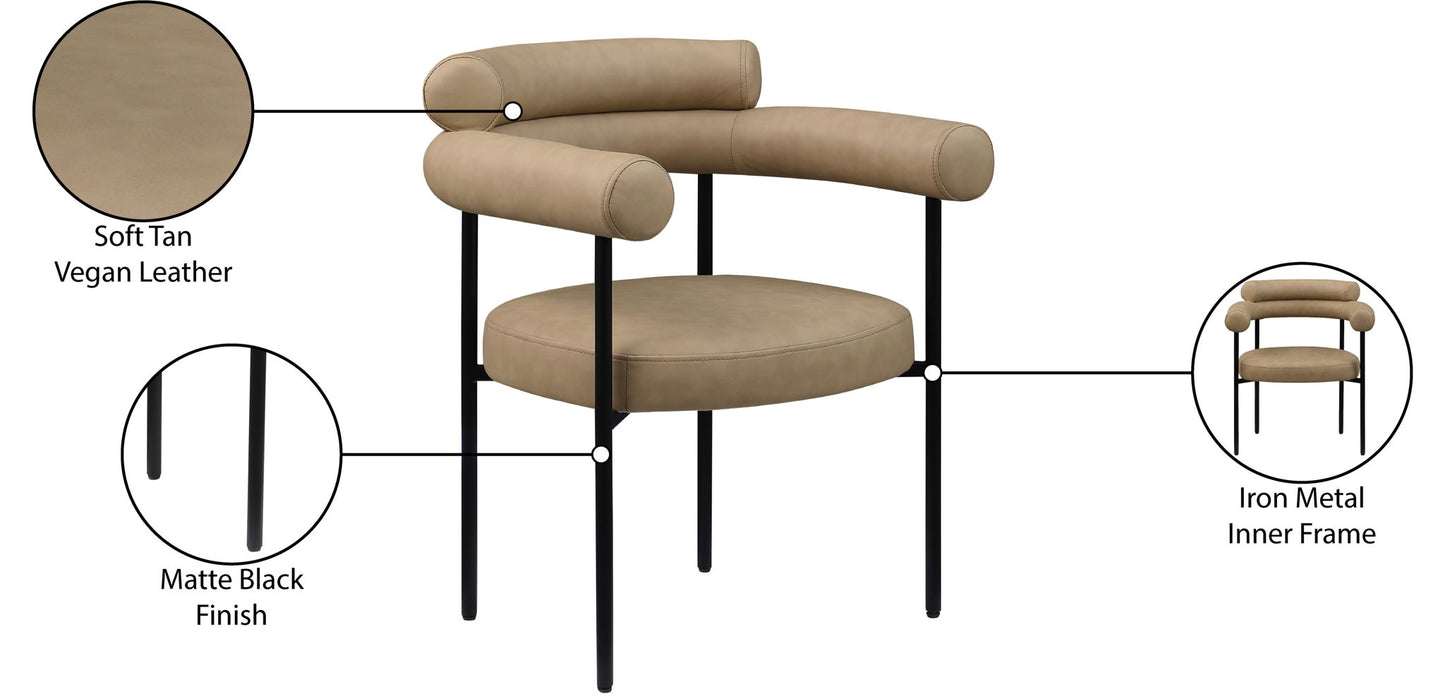 Blake - Dining Chair (Set of 2) - Tan