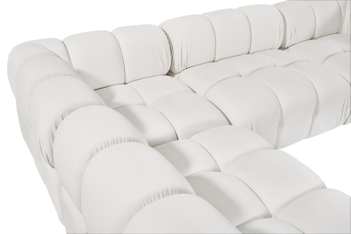 Orin - 6 Piece Modular Sectional (3 Modular Chairs, 2 Corner Chairs & Ottoman)