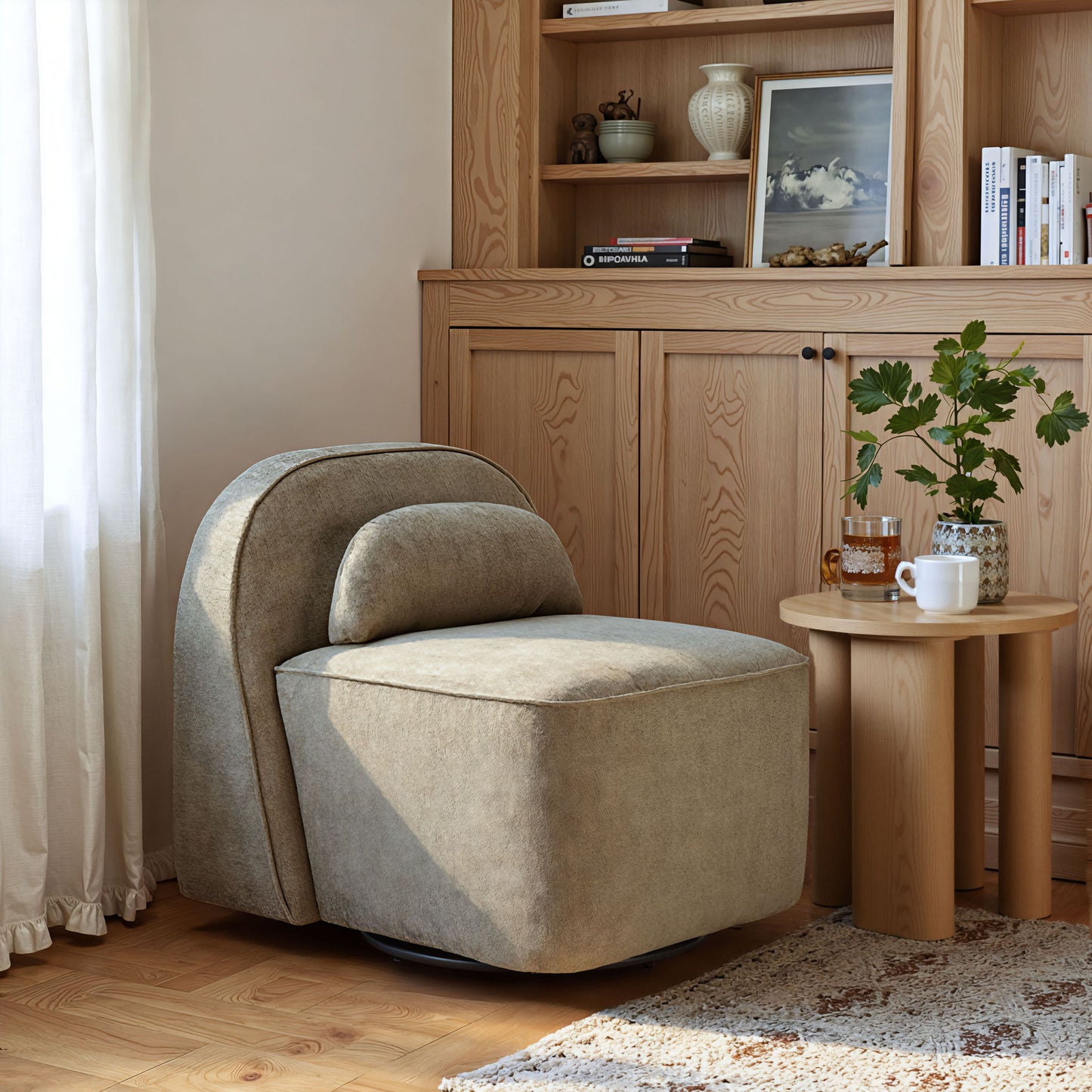 Benen - Side Table - Natural