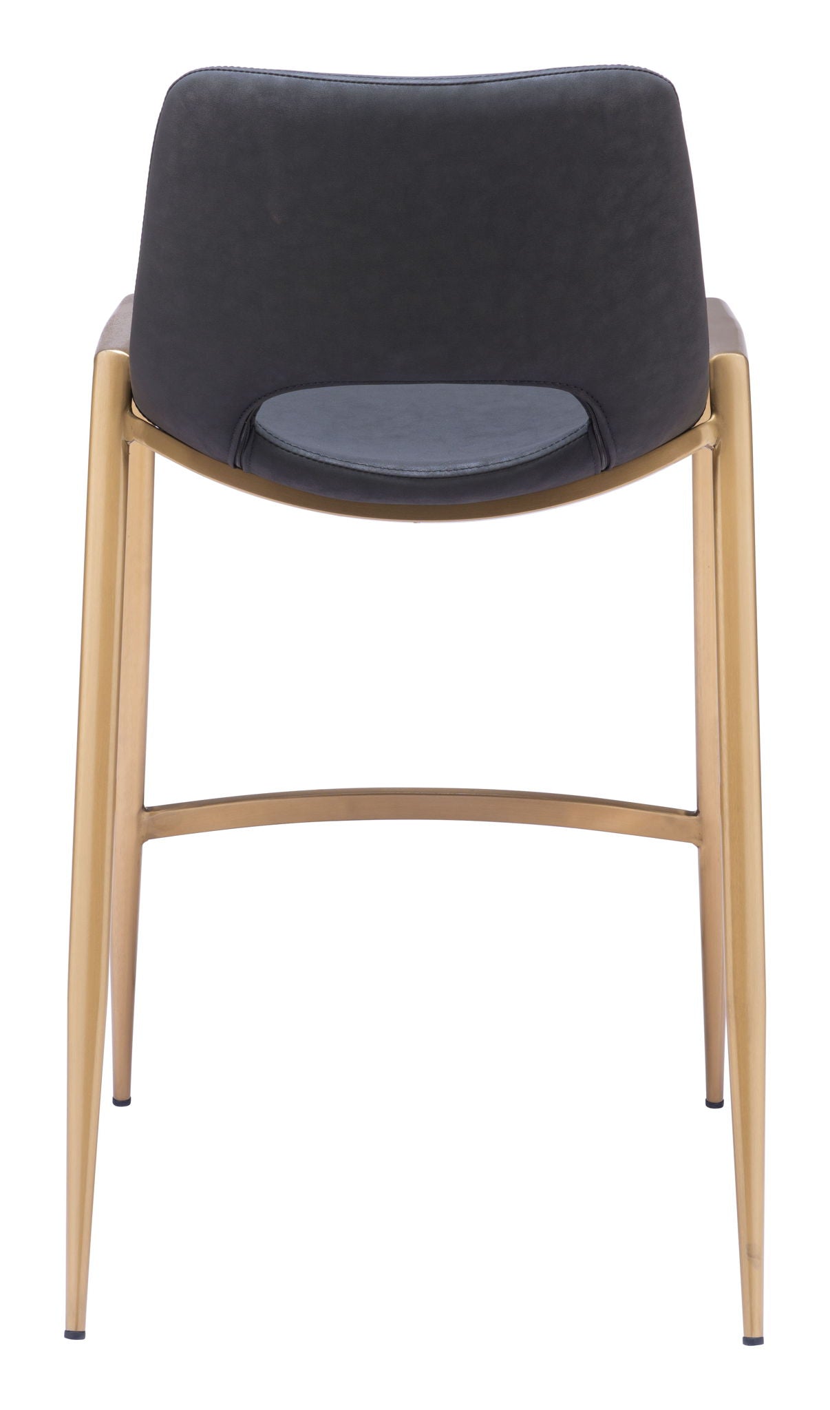 Desi - Counter Stool With Gold Legs (Set of 2)