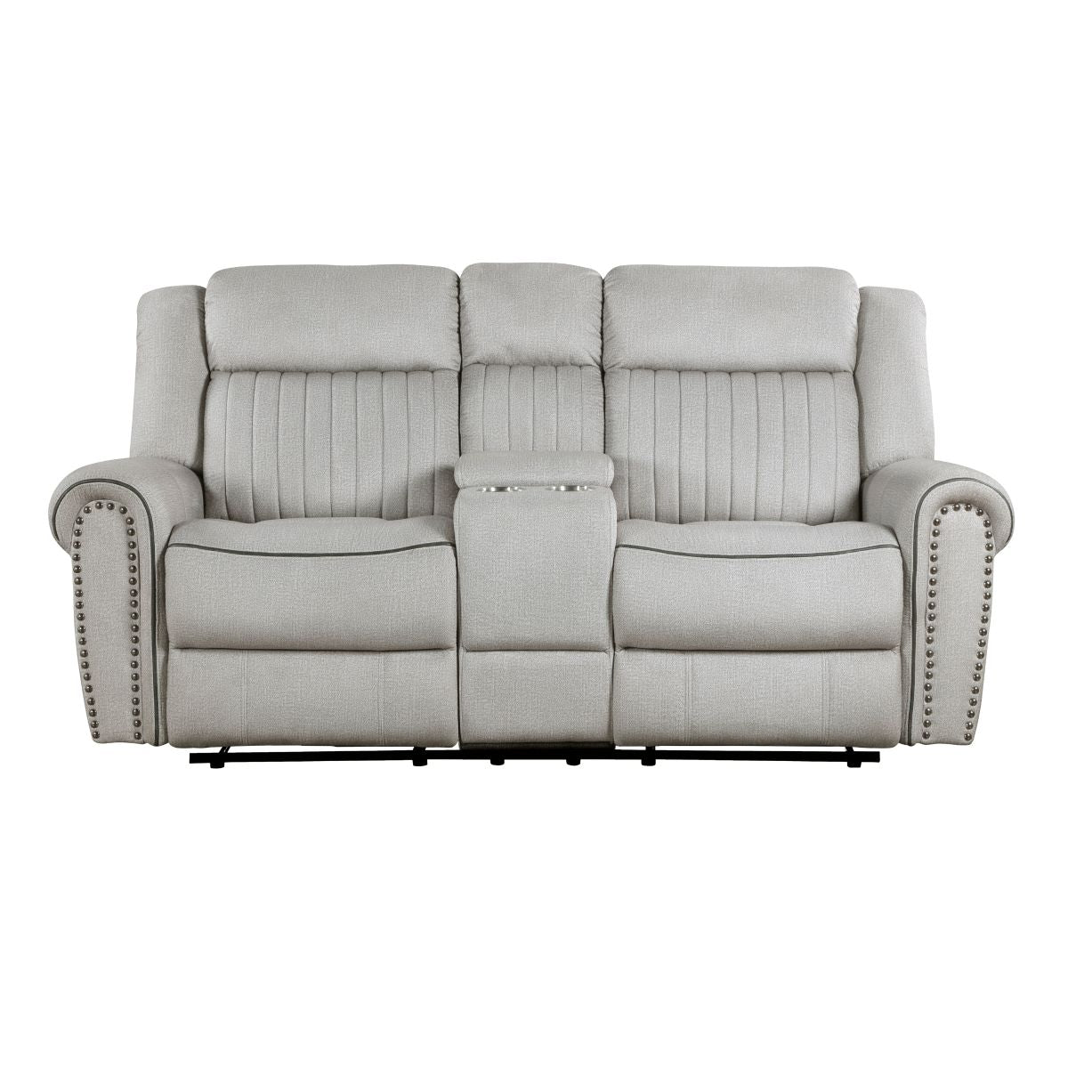 Brennen Double Reclining Love Seat with Center Console
