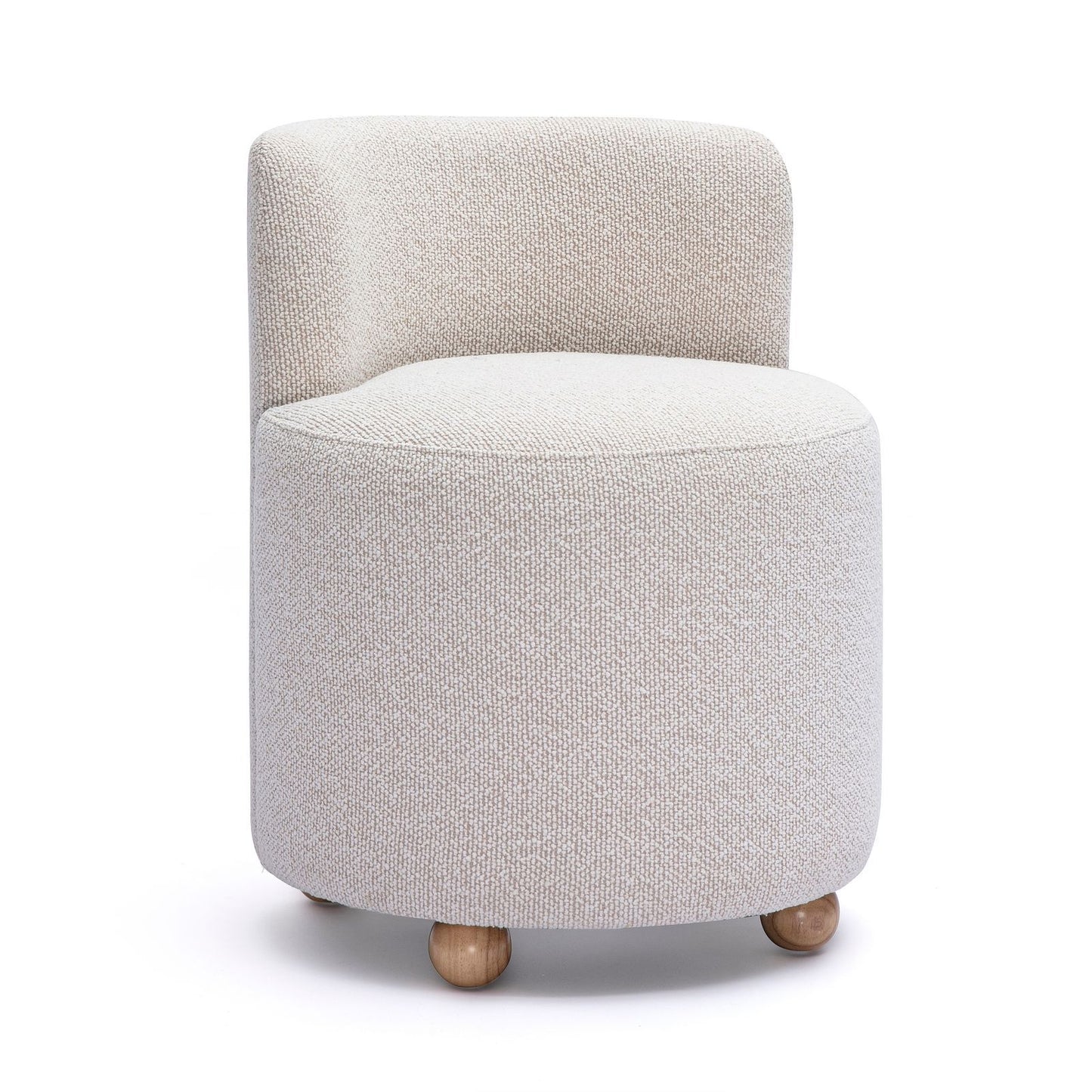 Hakuna - Performance Boucle Desk Chair - Cream