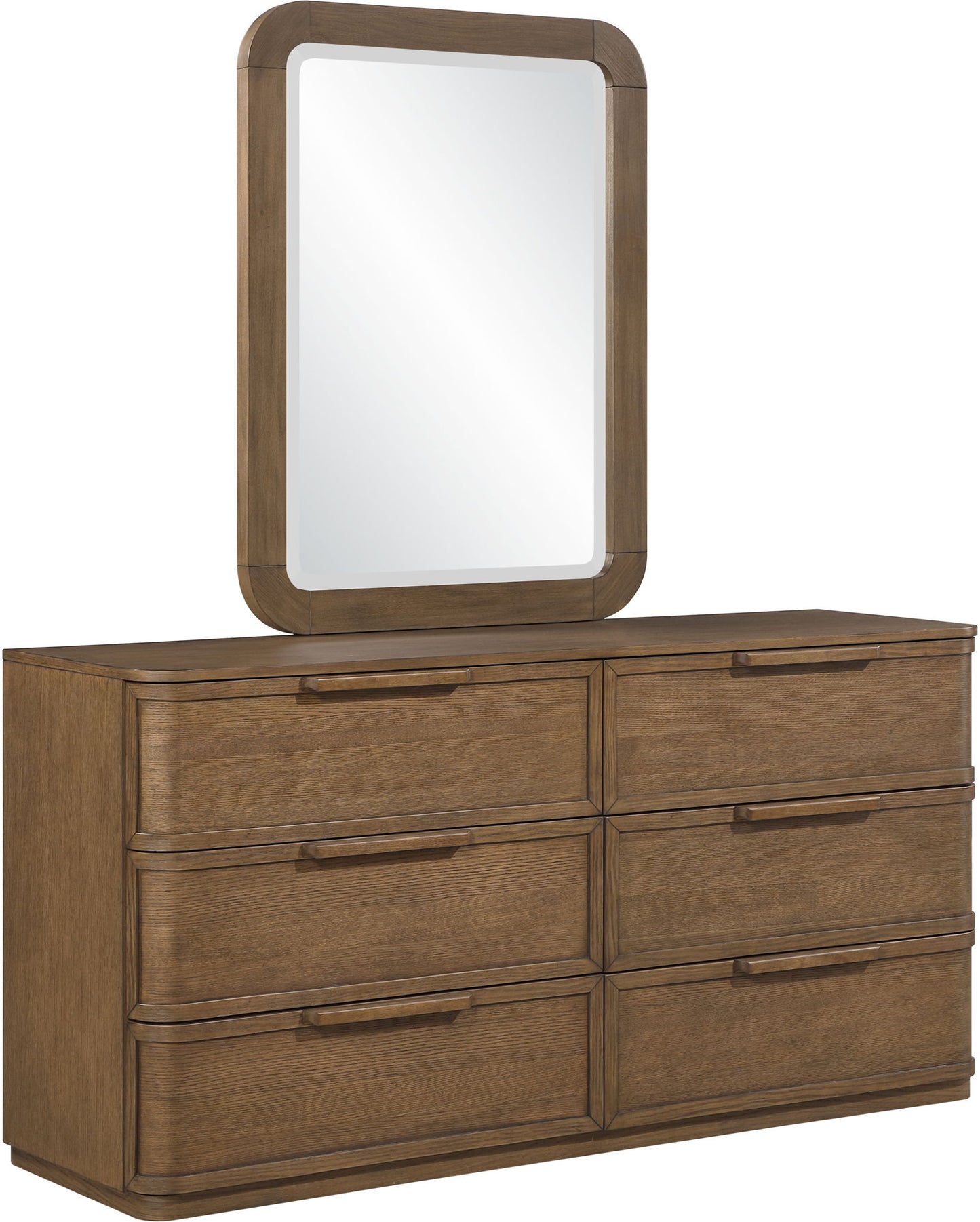 Tiberio - Solid Wood Mirror
