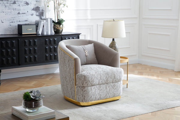 Lexington - Chair - Brown / Light Beige