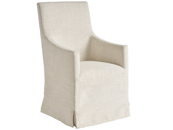 Coalesce - Manning Slip Covered Chair - Light Gray