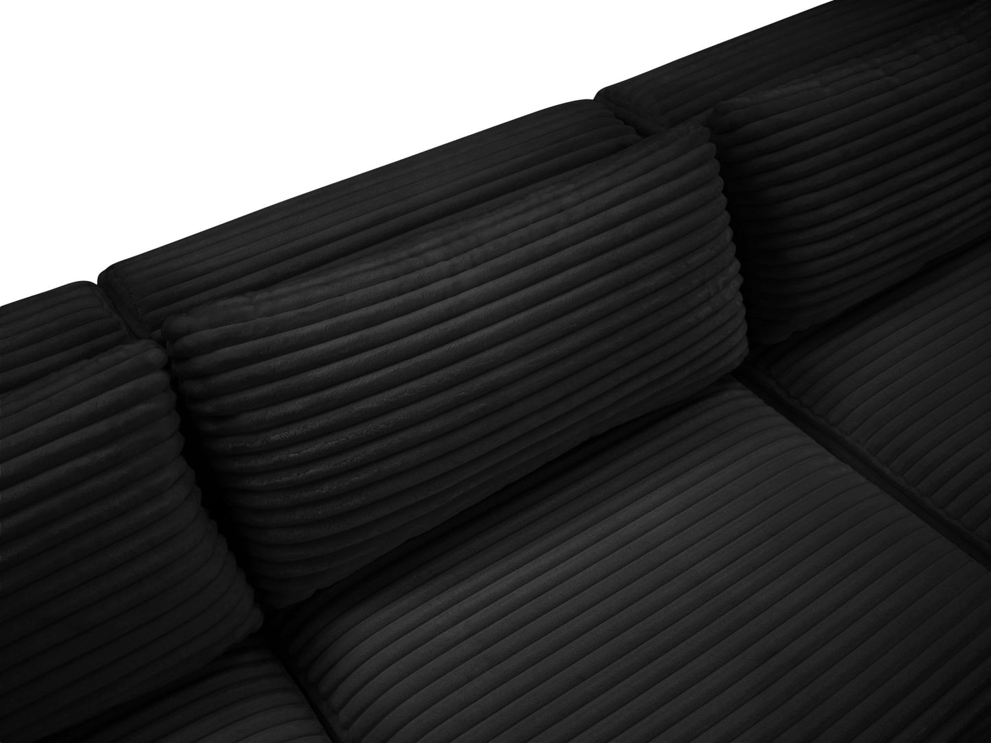 Shaggy - 3 Seat Modular Armless Sofa