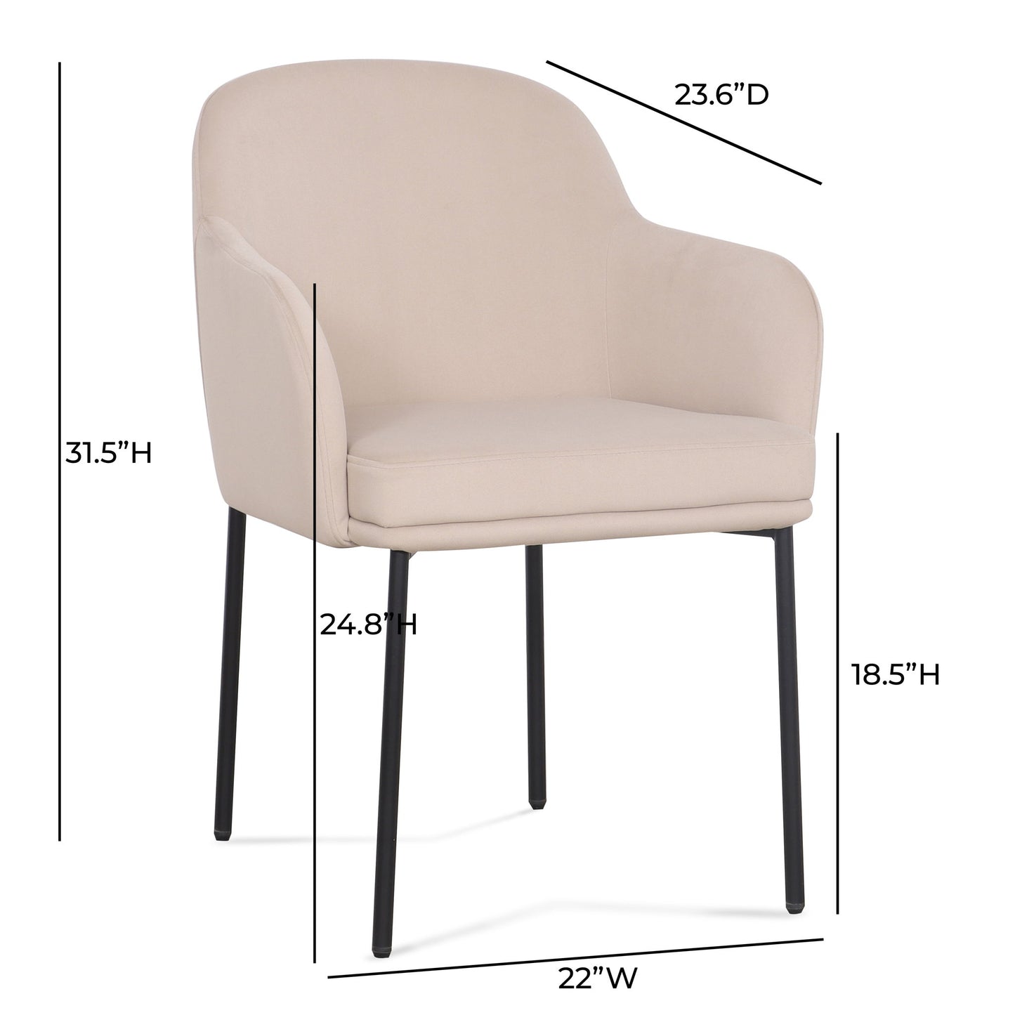 Sydney - Armchair (Set of 2)