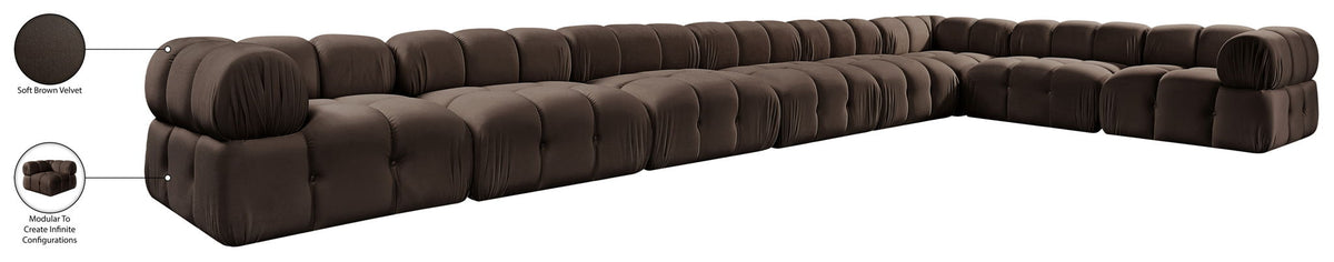 Orin - 8 Piece Modular Sectional (5 Modular Chairs, 3 Corner Chairs)