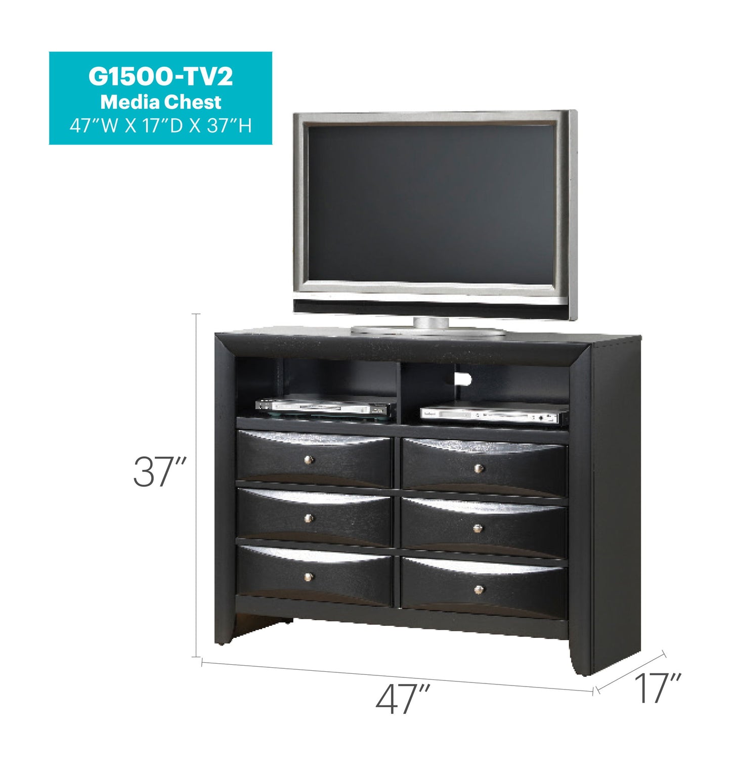 Glory Furniture - Marilla - Media Chest