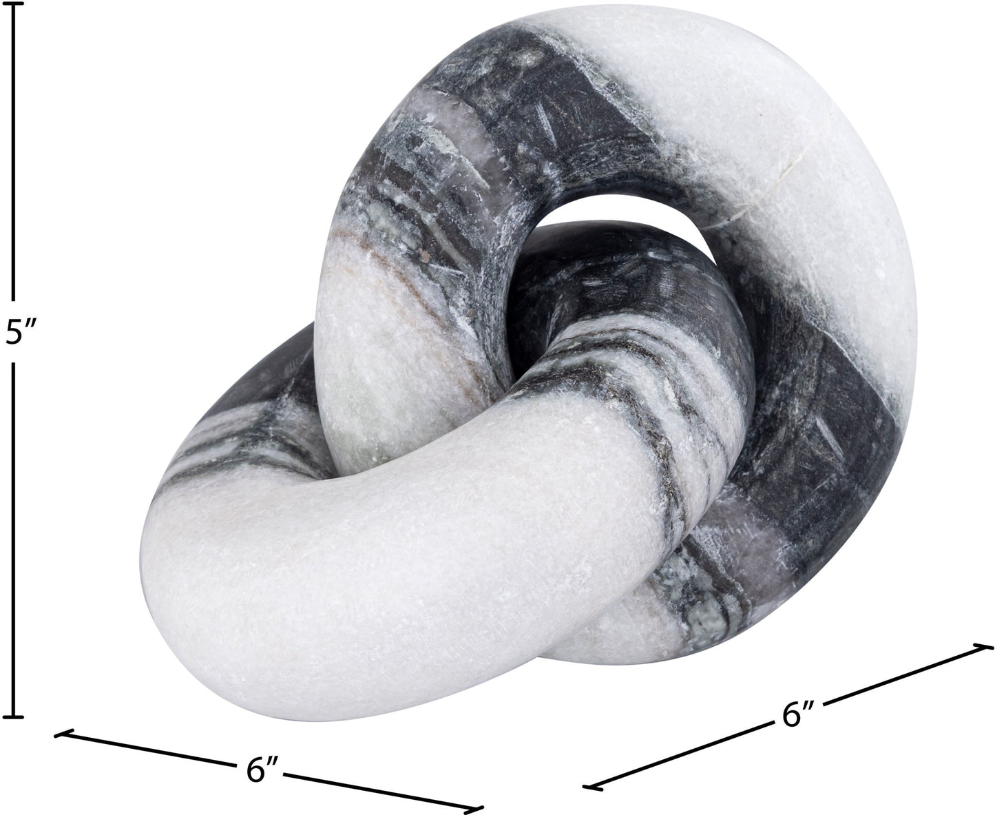 Knot - Marble Decorative - Panda