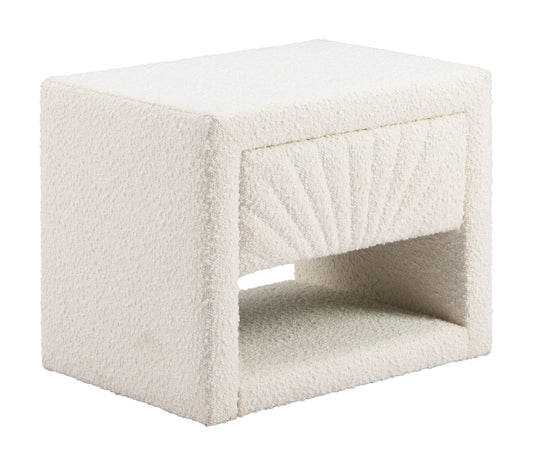 Baris - Nightstand - Ivory