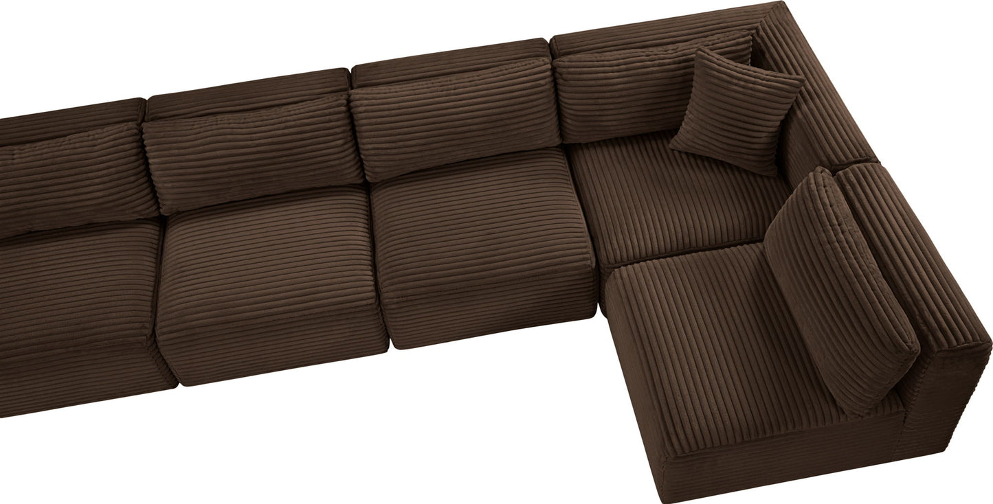 Shaggy - 7 Piece Modular Sectional