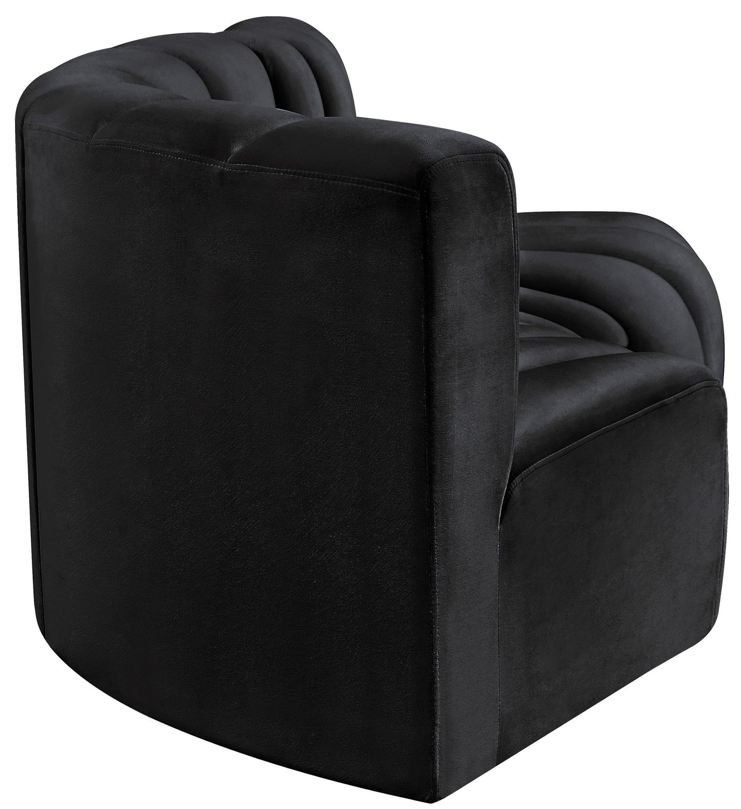 Arc - Velvet 3 Piece Modular L-Shaped Sofa