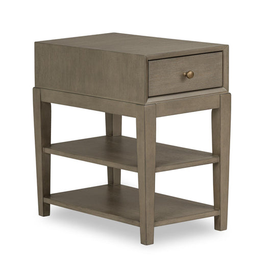 Emery - Chairside Table - Slate Stone