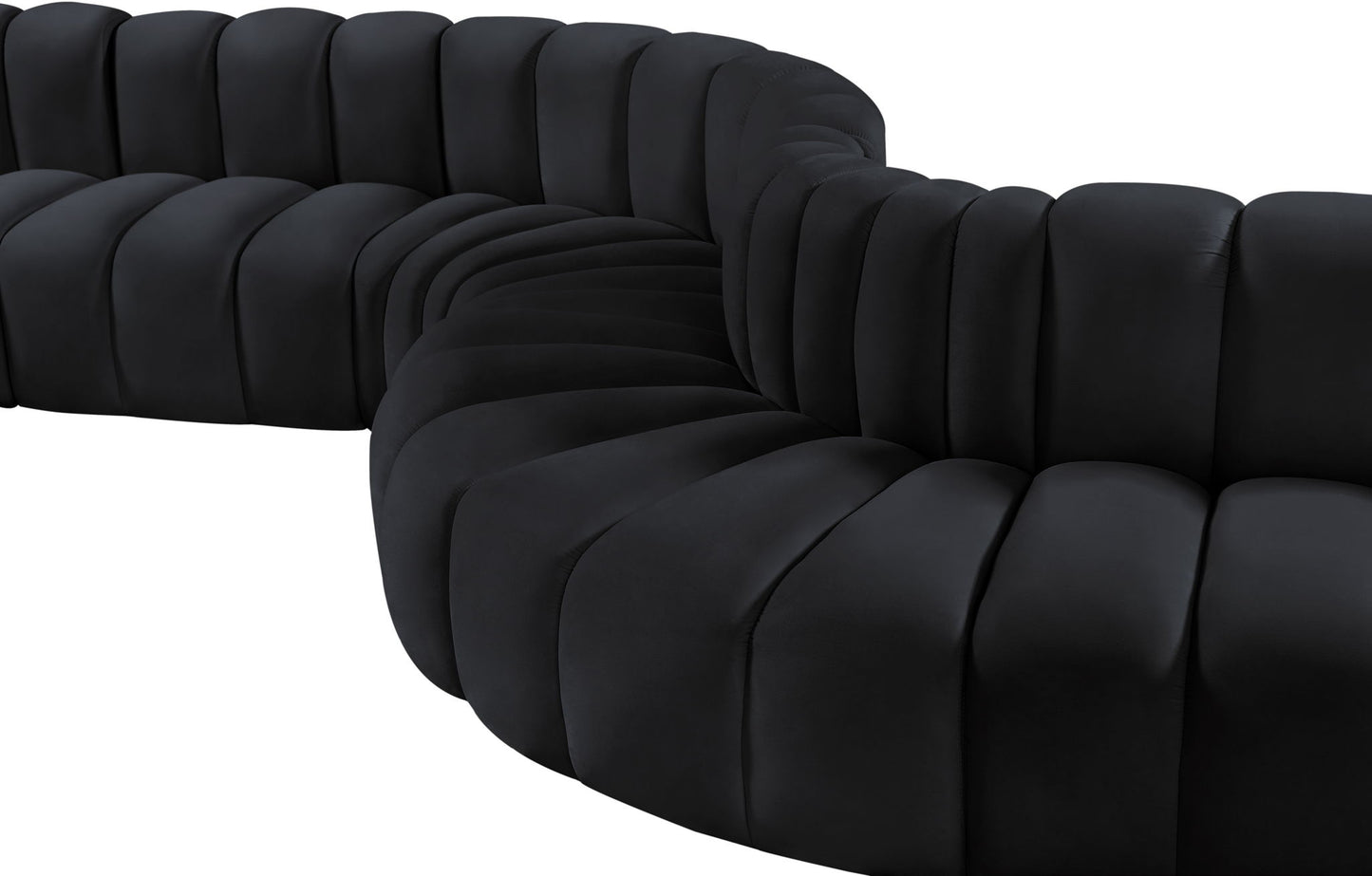 Arc - Velvet 7 Piece Modular Sofa