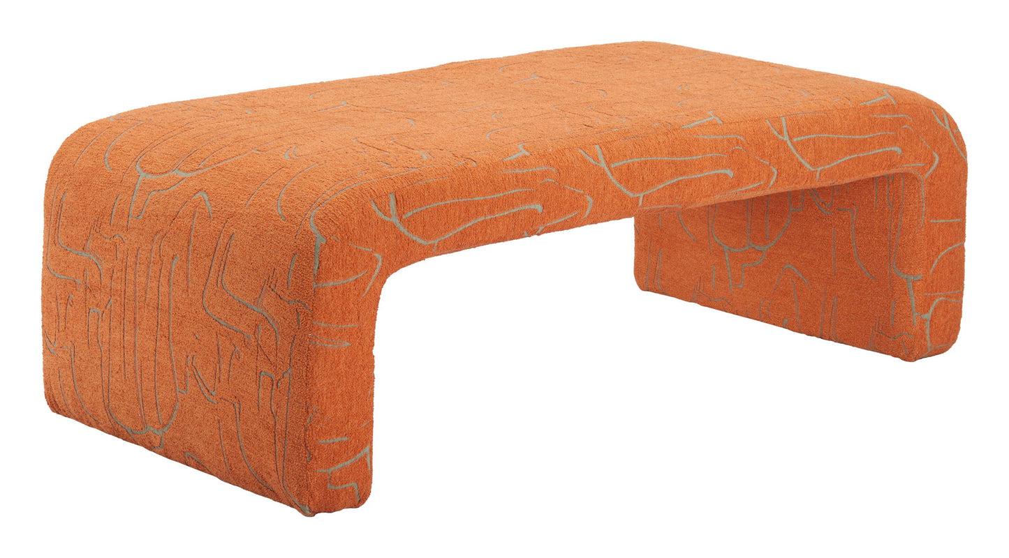 Nendo - Bench - Abstract Orange