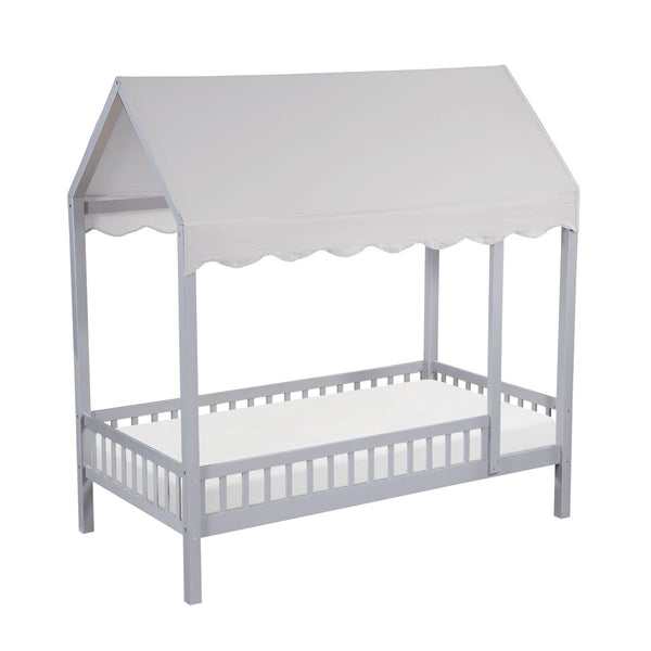 Sloane Twin Canopy Platform Bed