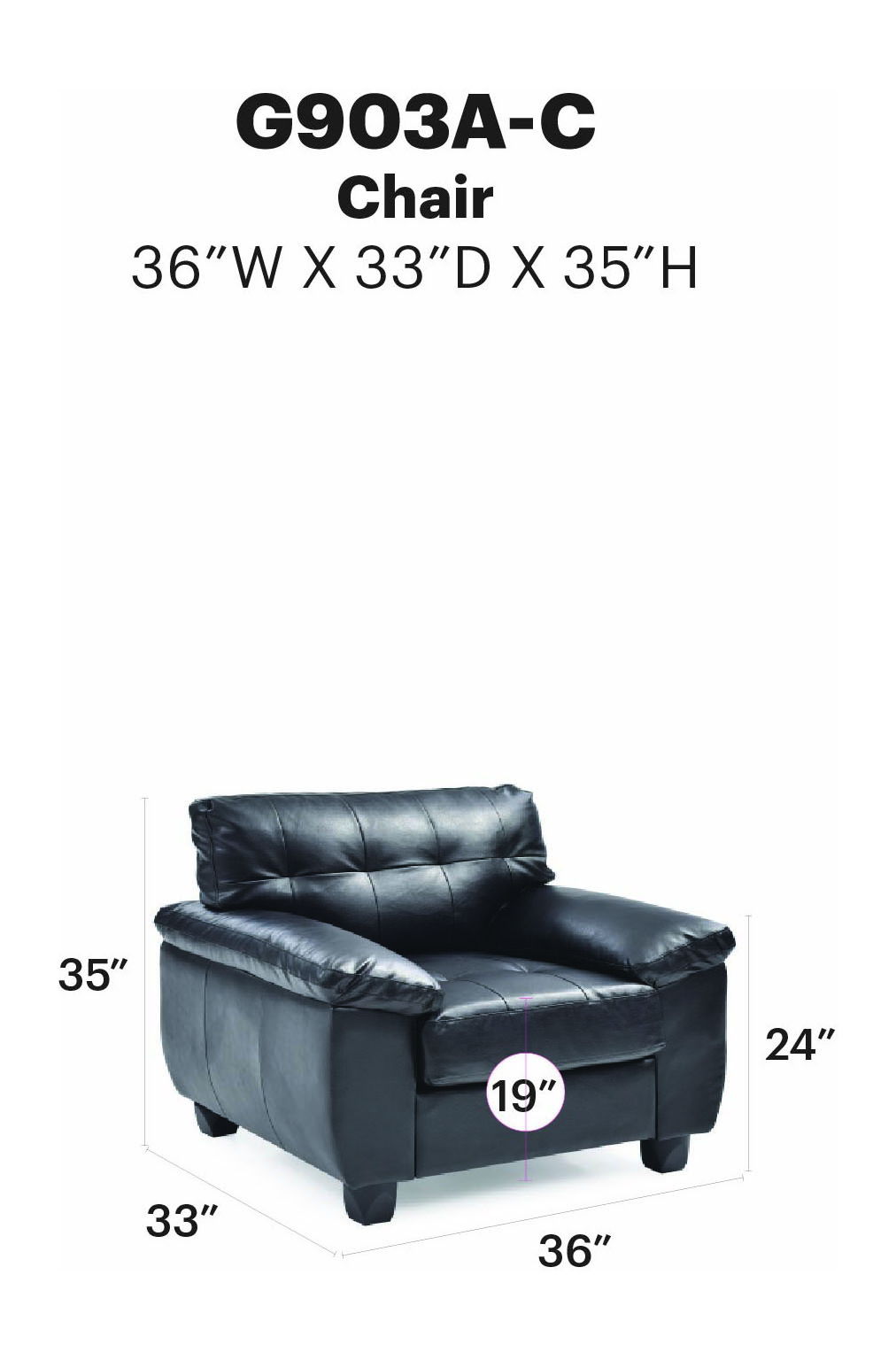 Glory Furniture - Gallant - Chair