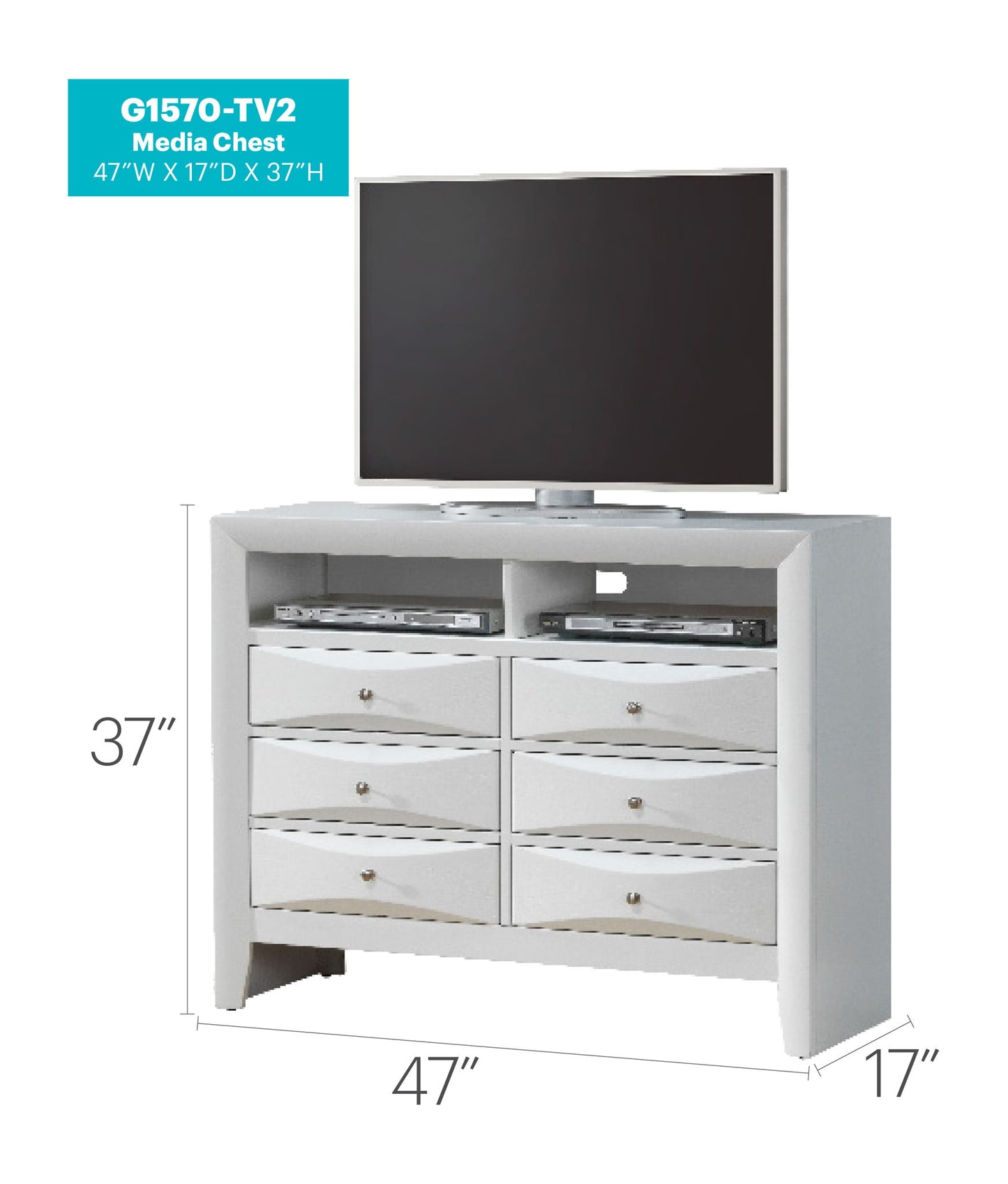 Glory Furniture - Marilla - Media Chest