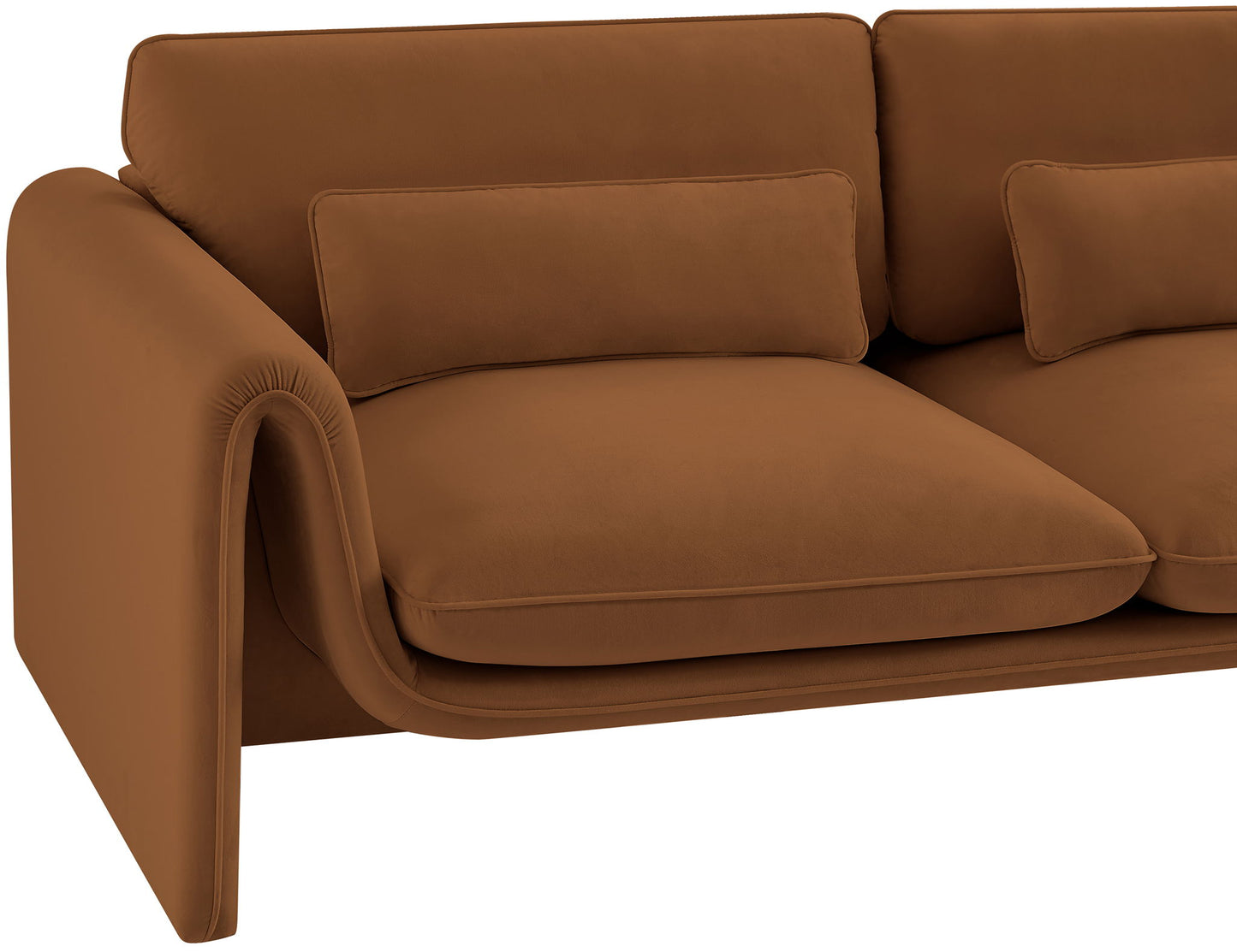 Sloan - Sofa - Saddle