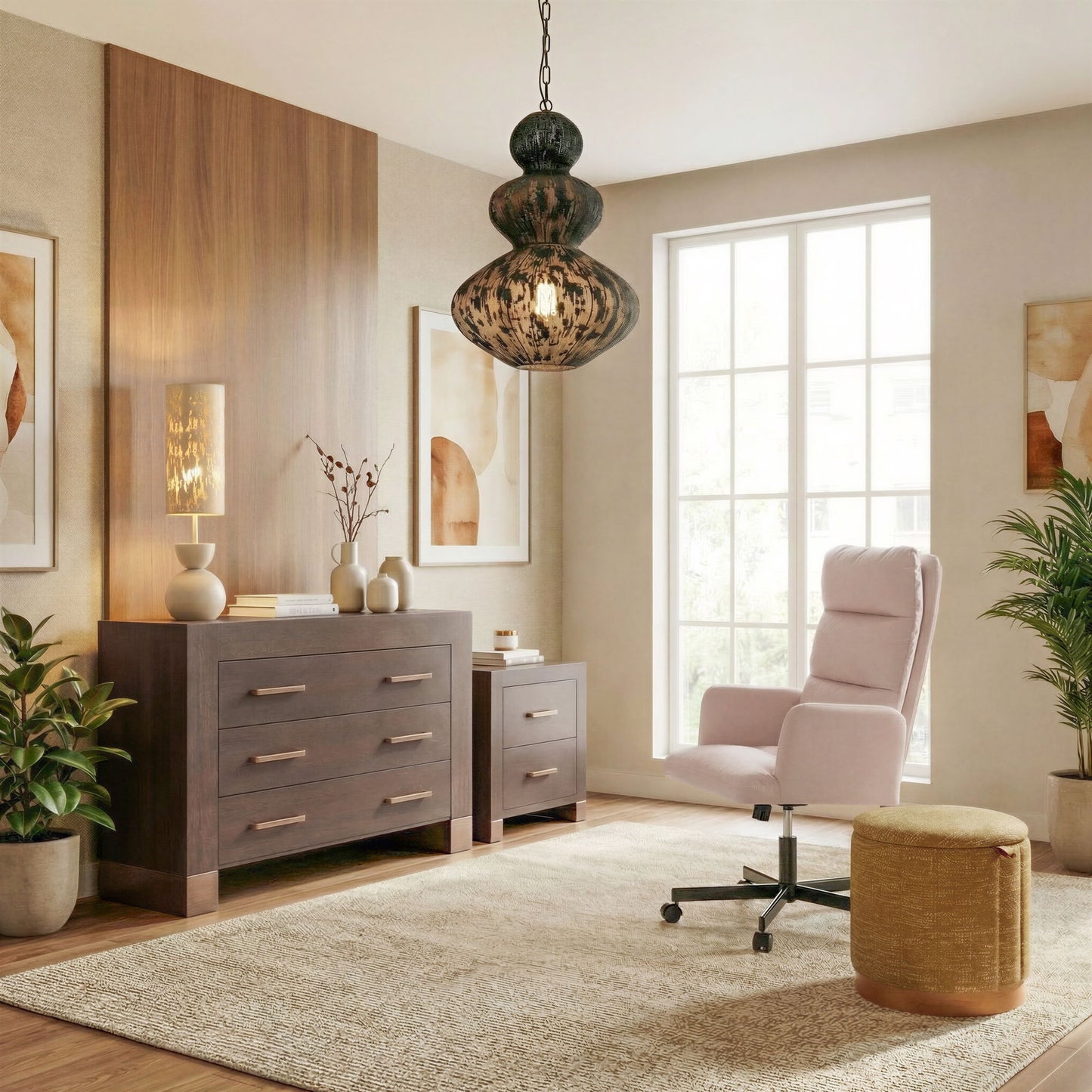 Sivar - Side Table - Brown / Espresso