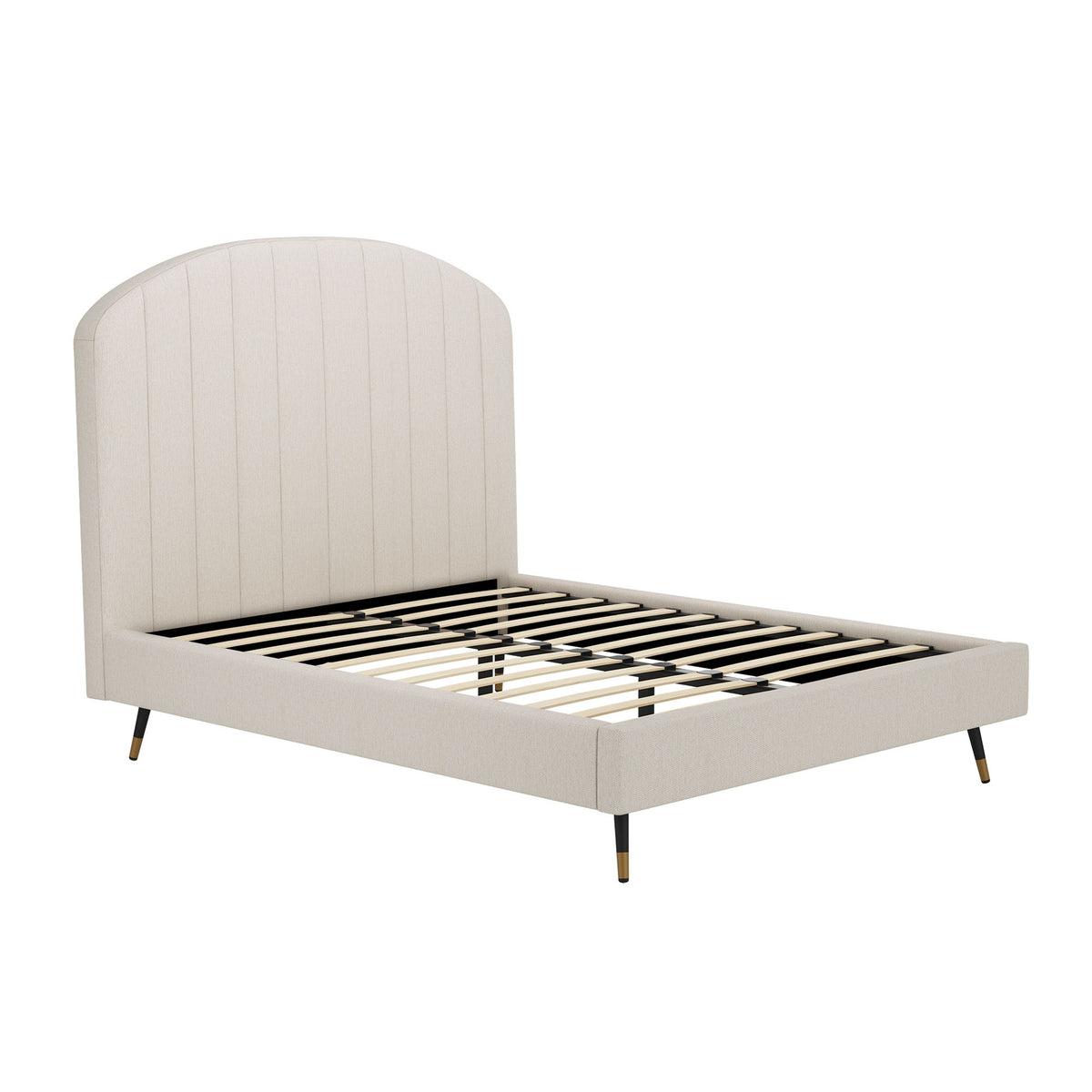 Liraine - Arched Channel Upholstered Bed
