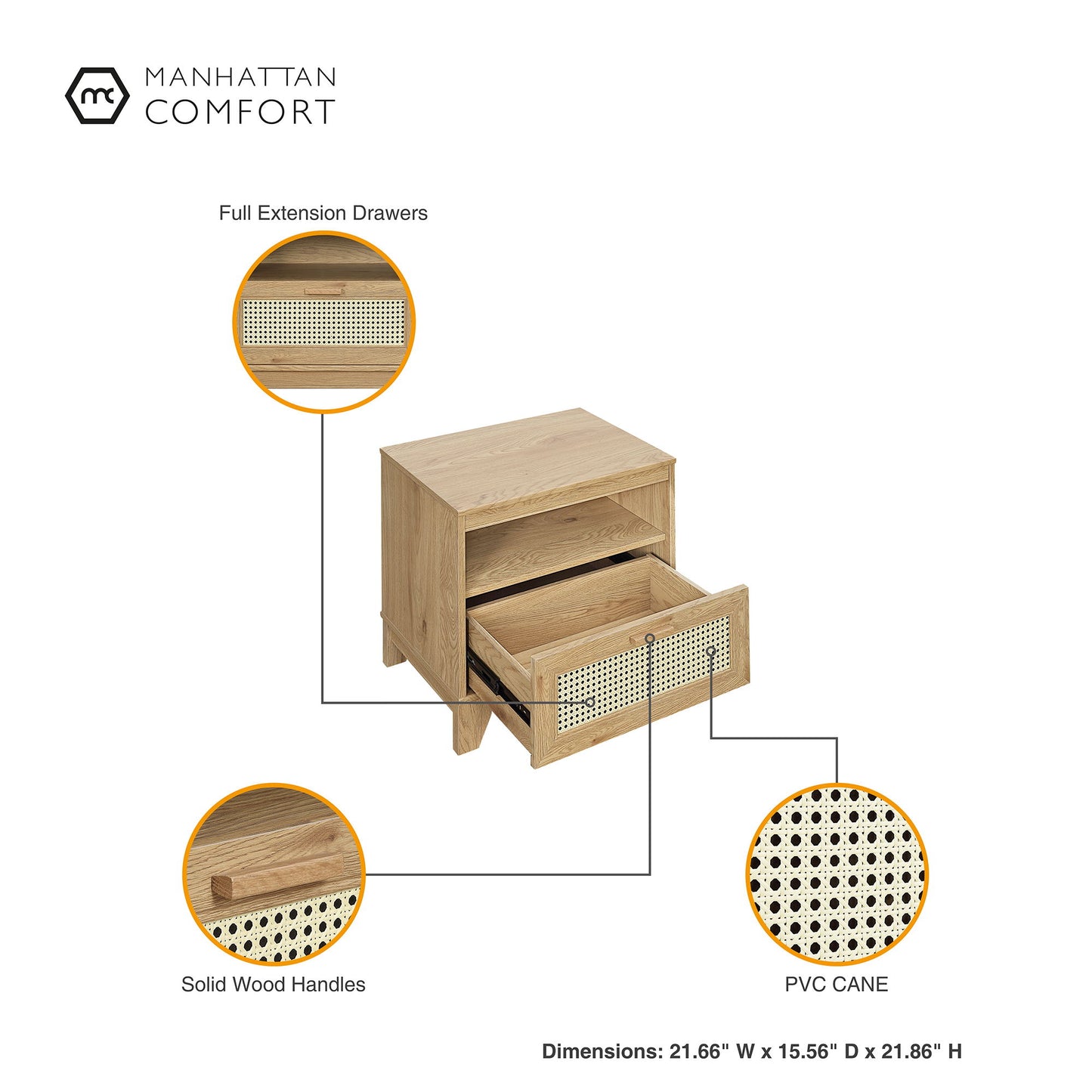 Manhattan Sheridan - Nightstand