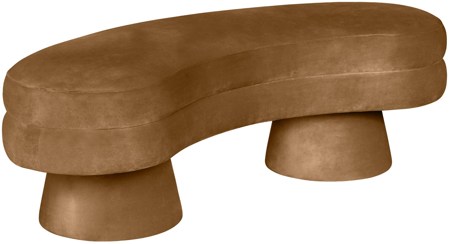 Zenna - Velvet Bench