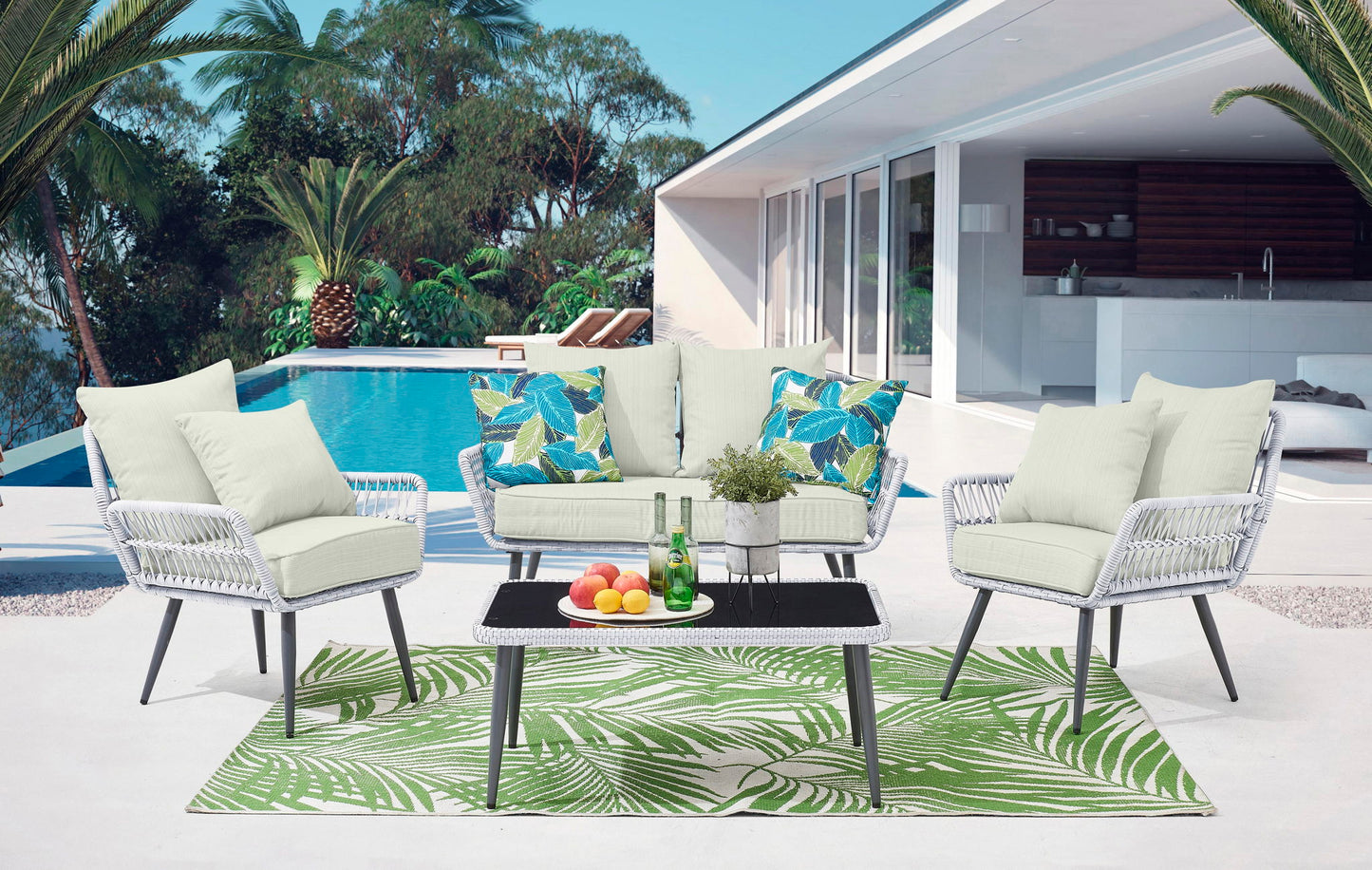 Manhattan Portofino - 4-Piece Conversation Set