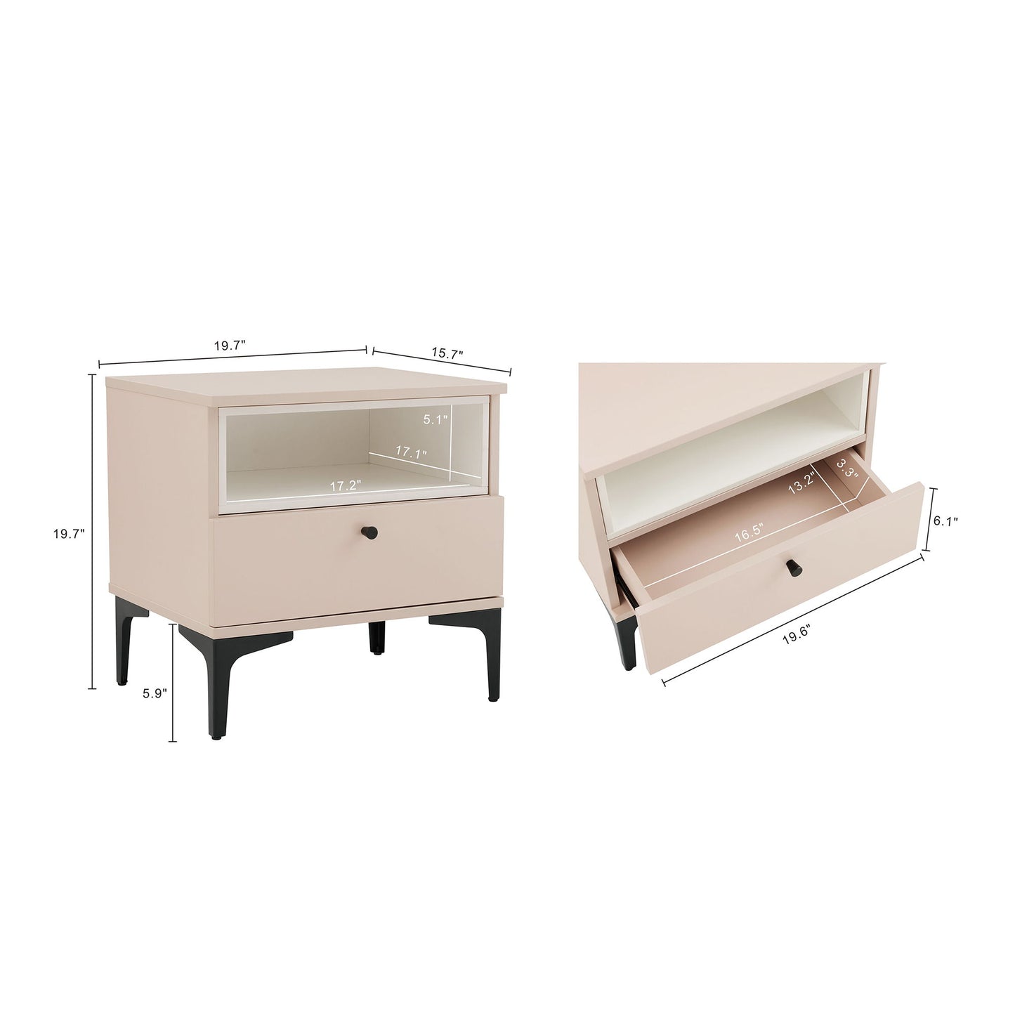 Manhattan Amara - Nightstand