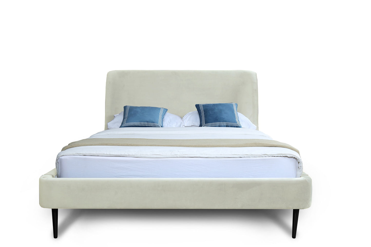 Manhattan Heather - Bed With Black Legs